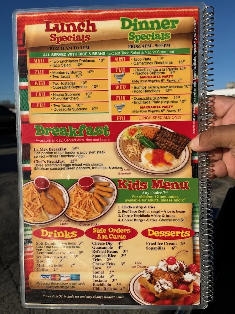 La Mex Menu image 1
